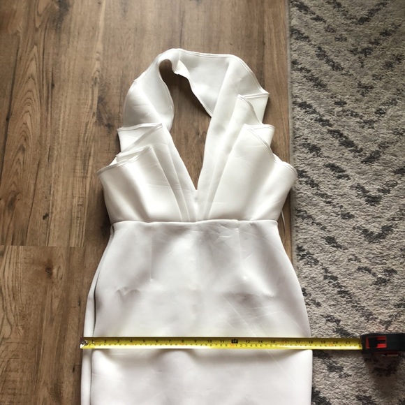 NEW! Asos Halter Orgami Side Zip Pencil Midi Dress - Picture 7 of 9